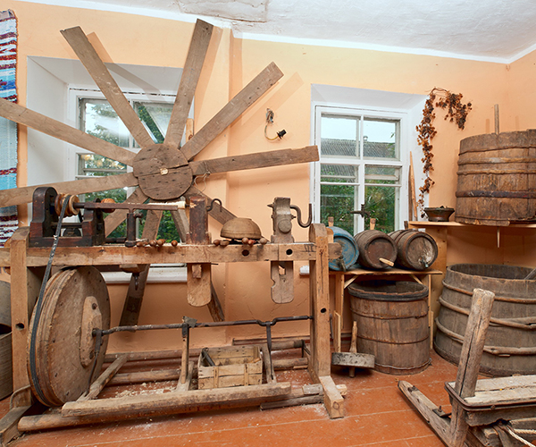 Museum of Psoed Village as a typical Luzhsky village